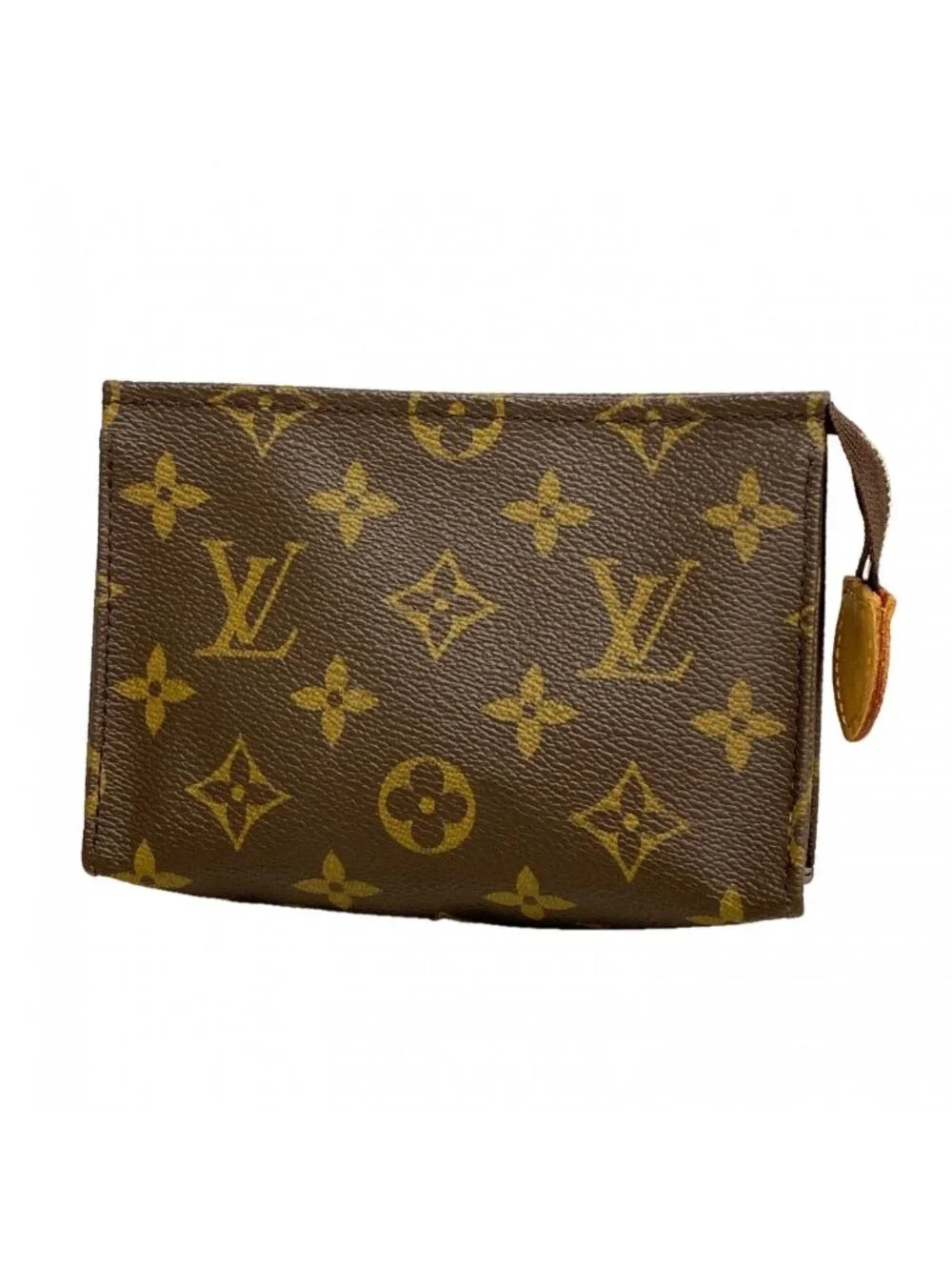 Louis Vuitton Pouch Monogram Pochette Toilette 15 Brown